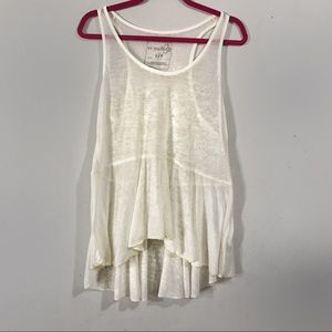 We the free cream tank top